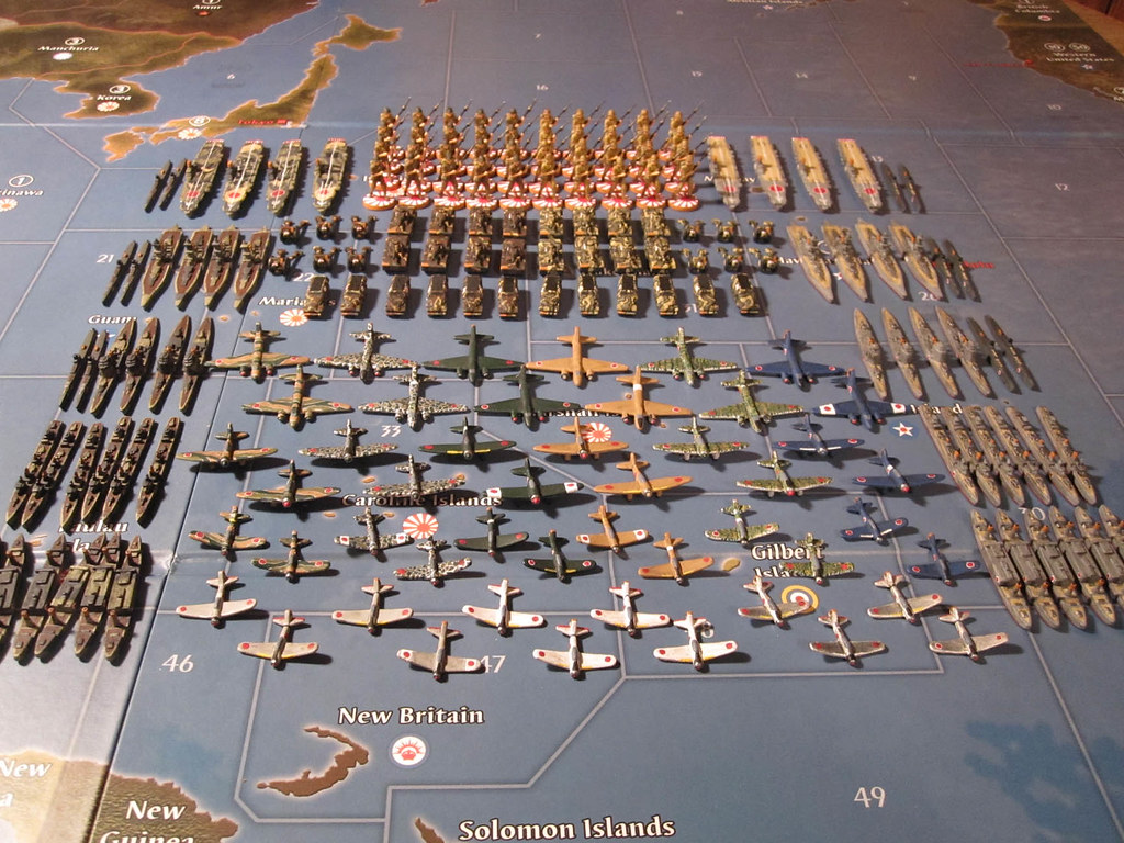 Painted Axis & Allies Global 1940 Japan Complete Flickr