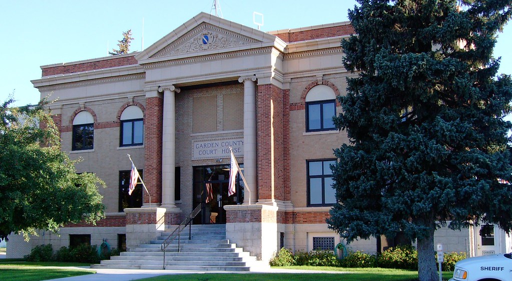 Garden County Courthouse (Oshkosh, Nebraska) John J. Hudda… Flickr
