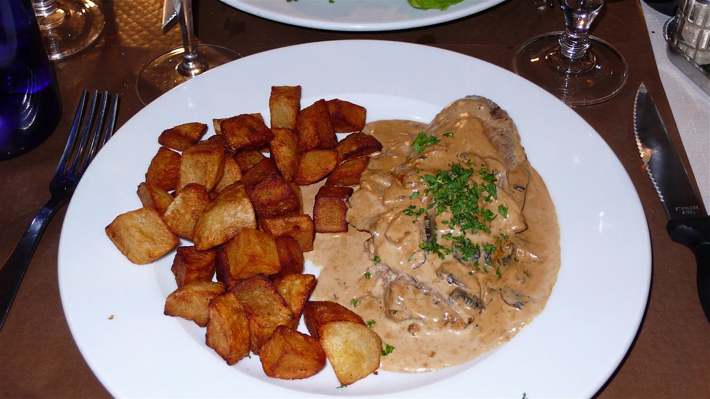 Escalope of veal Normandy Maggie Osterberg Flickr