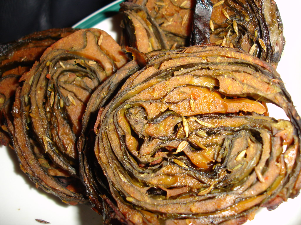 Curried Patra leaves These are available in tins in most I… Flickr