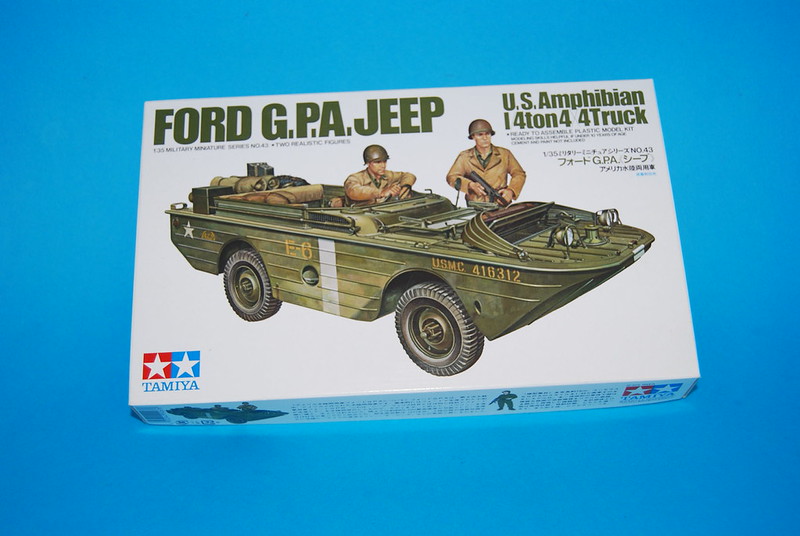 Ford G.P.A Amfibiejeep, Tamiya 1/35 Klar (minus gubbarna