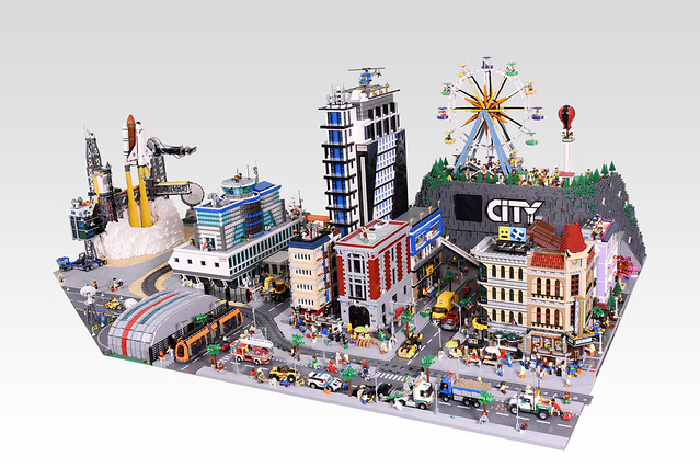 Giant LEGO City set to launch Space Shuttle in 3, 2, 1 The Brothers Brick The Brothers Brick