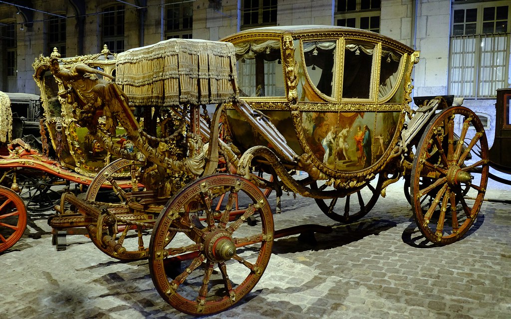 Berline 1790, musée national de la voiture, Compiègne Flickr
