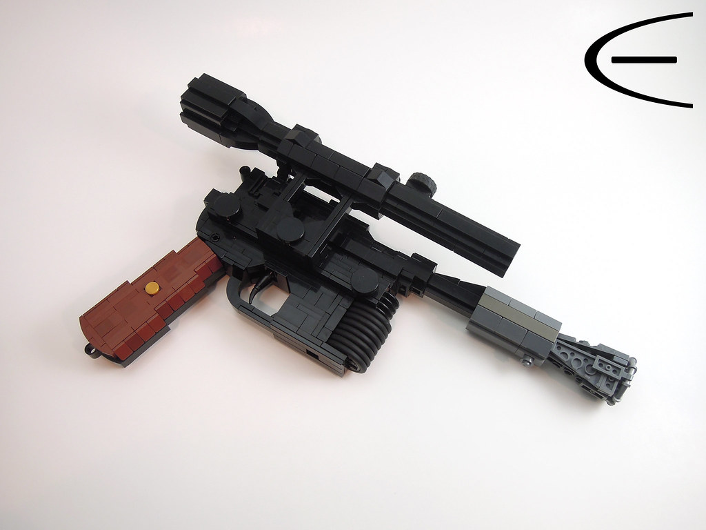 LEGO Han Solo DL44 Blaster "Hokey religions and ancient w… Flickr