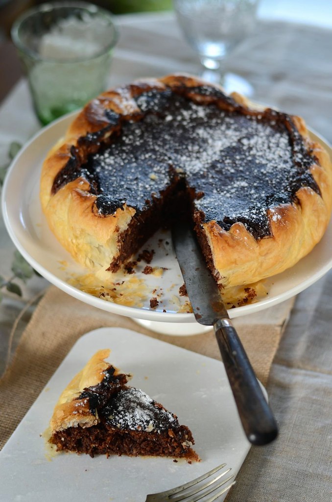 tarte au chocolat noix de coco