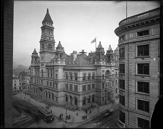 City Post Office, NE corner of Calvert and Fayette Sts. Flickr