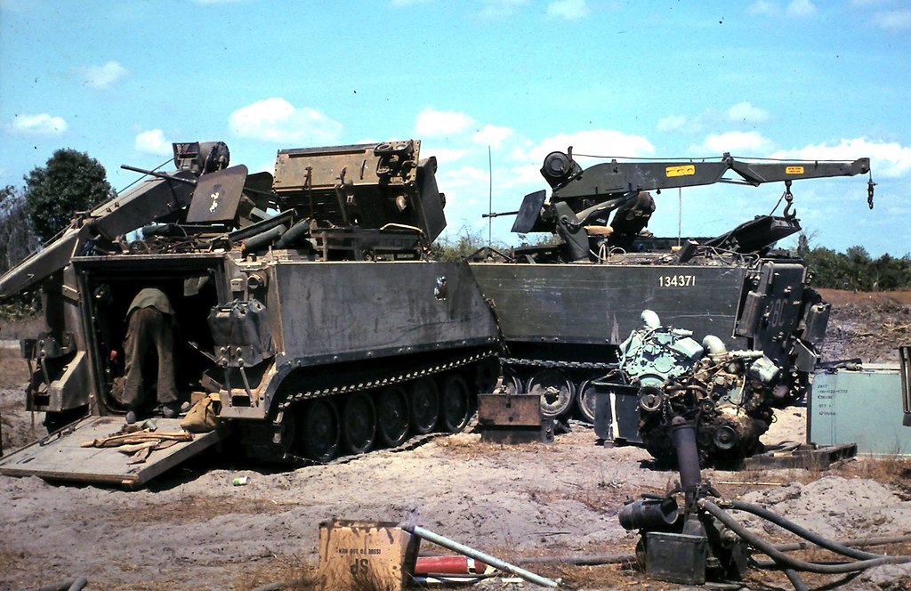 Australian M113 fitter vehicles, South Vietnam, 196768 Vietnam tank
