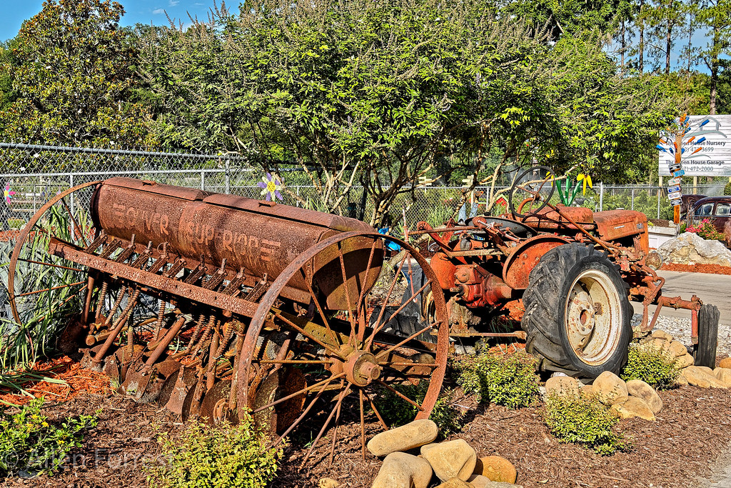 Farm Tools The Green House Nursery, Jonesville, Florida Allen