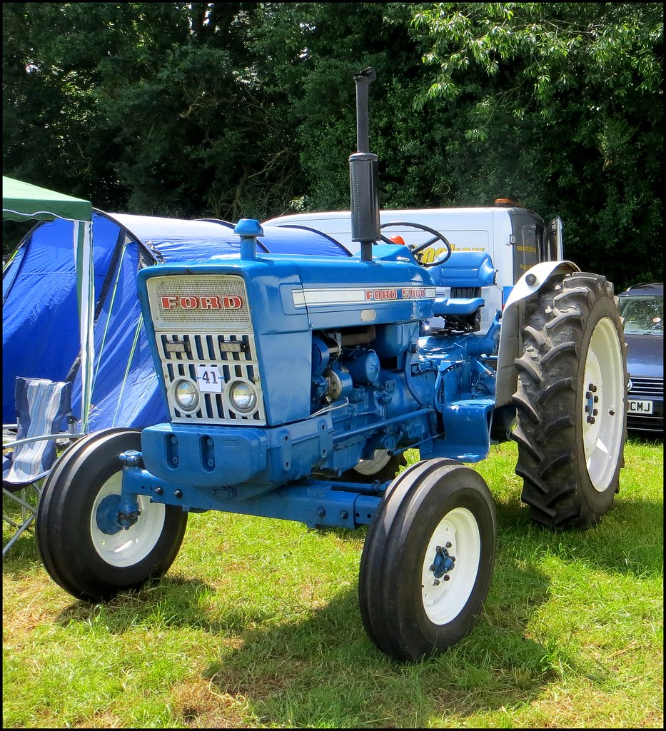 1968 Ford 5000 tractor. Stoke Row Steam Rally 2018. Norfolkboy1