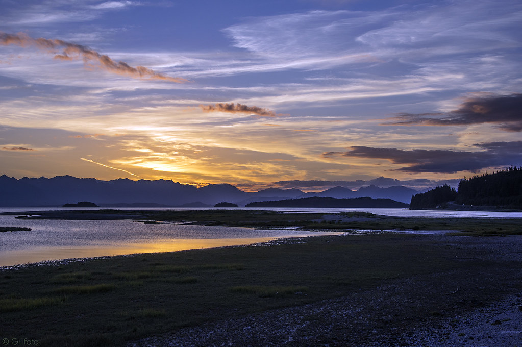 Eagle Beach Sunset LS18 312 Juneau, Alaska Gillfoto Flickr