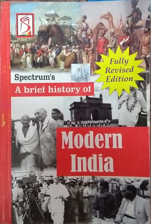 Paperback Spectrum History of Modern India(English) Shunya Platform