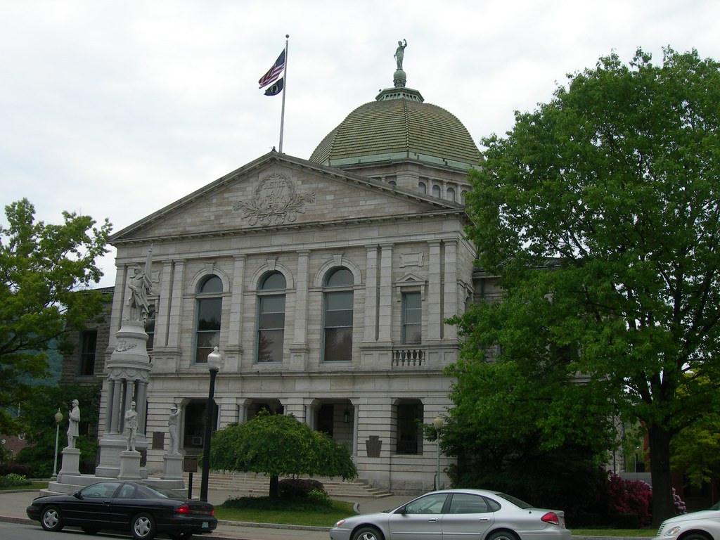 Bradford County Courthouse Towanda, Pennsylvania Cornersto… Flickr