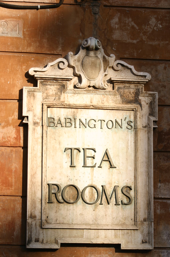 The Famous Babington's Tea Rooms, Nr Spanish Steps, Rome, … Flickr