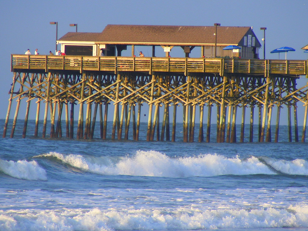 The Pier Garden City, SC Sunrise the pier ad.....1963 Flickr