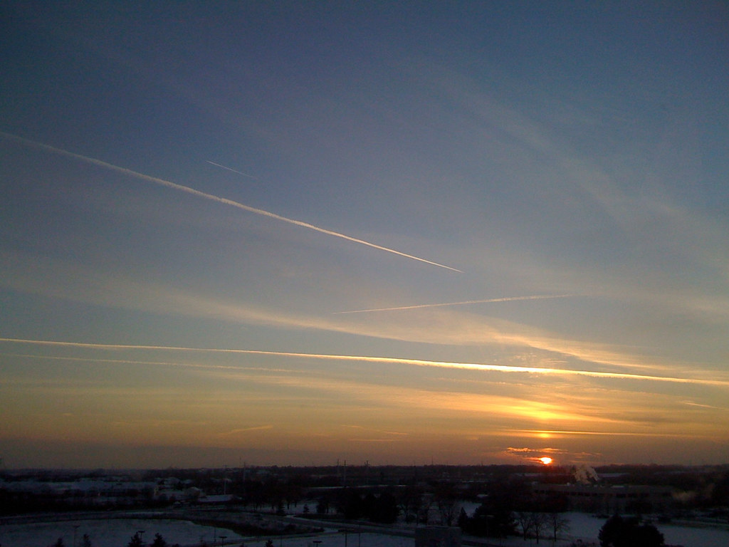 Today's sunset Tomorrow there's supposed to be a pretty ba… Flickr