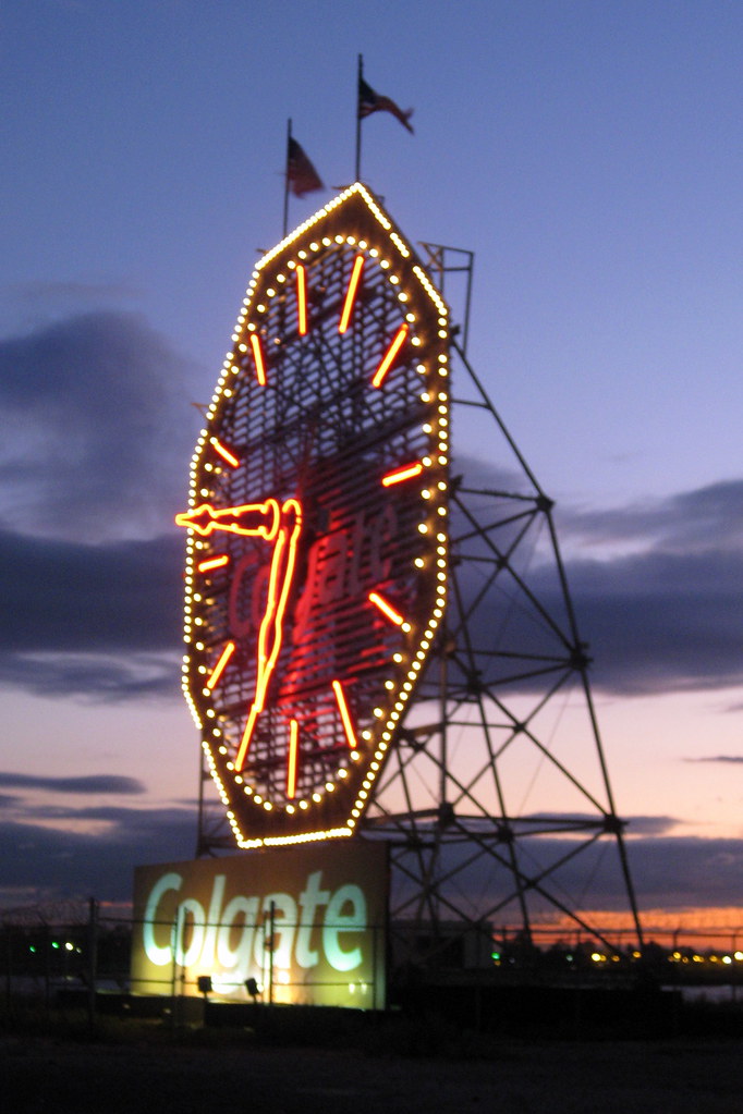 NJ Jersey City Colgate Clock The Colgate Clock is an oc… Flickr