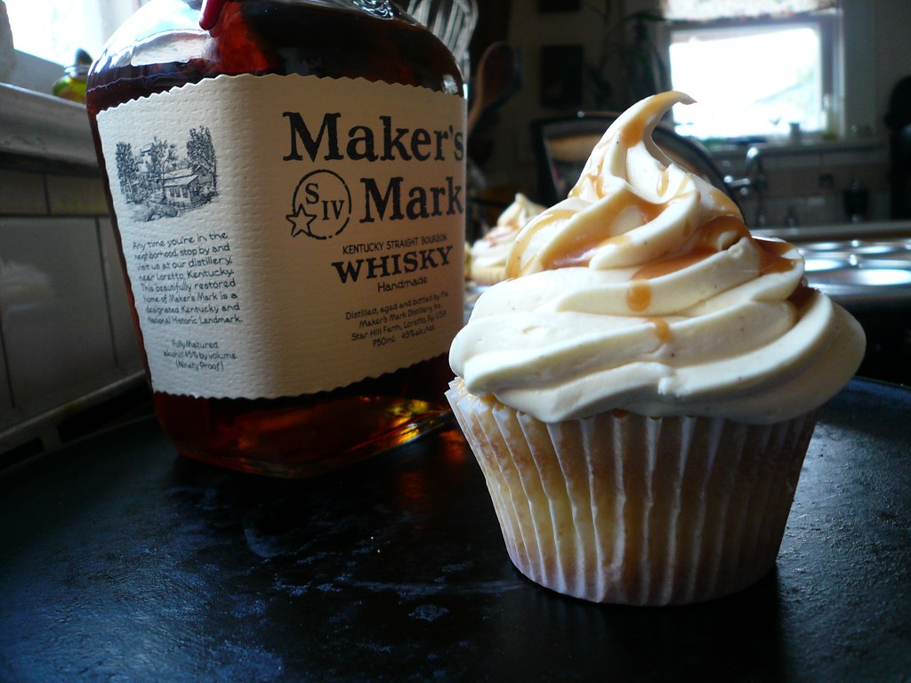 bourbon caramel A very gooey, adult cupcake Vanilla cake … Flickr