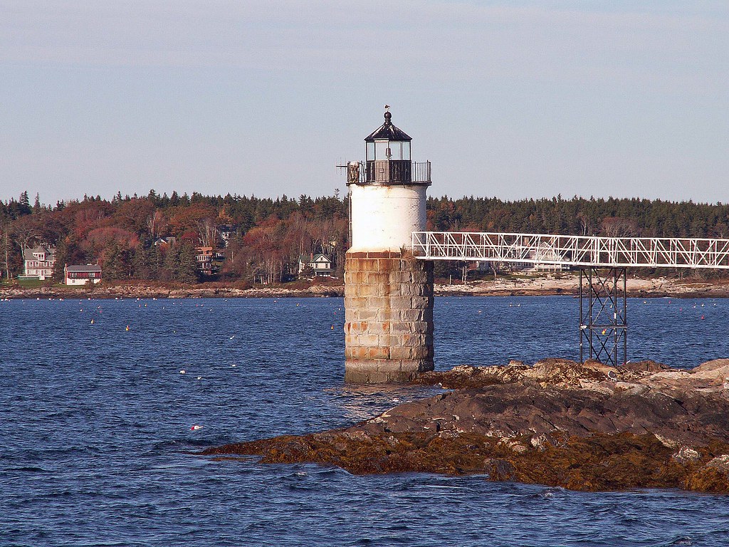Ram Island Lighthouse, Boothbay Harbor, Maine Located in B… Flickr