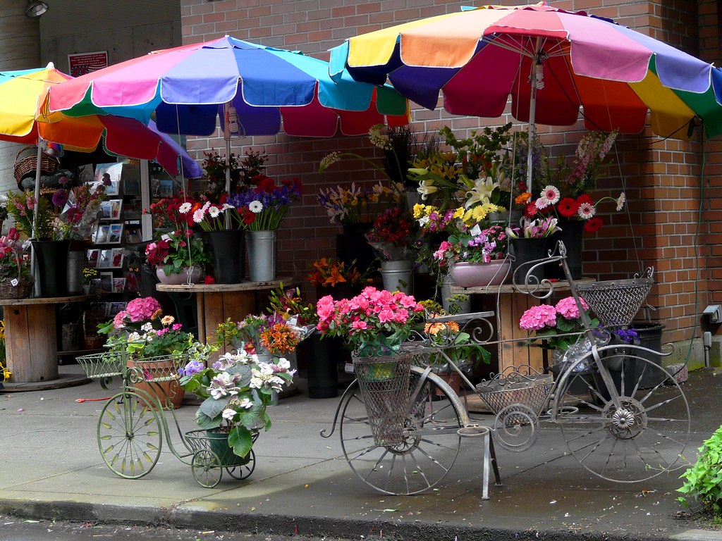 Flower Shop "The Flower Lady" on Eastlake, in Seattle. Pho… Flickr