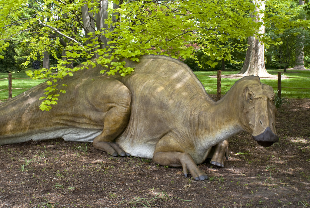 Hypsibema Hypsibema, the Missouri state dinosaur, rests co… Flickr