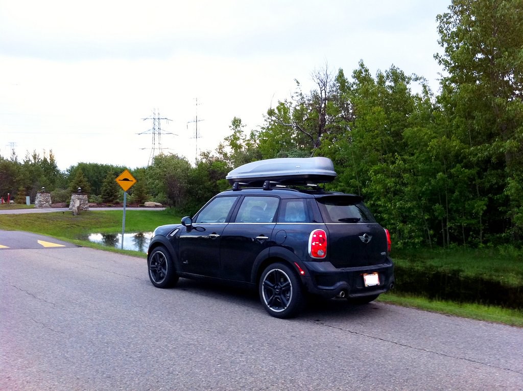 MINI Countryman Roof rack and roof box bentyyc Flickr