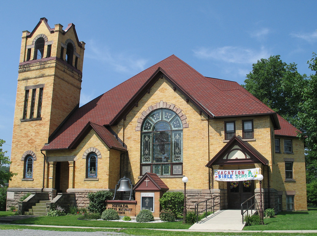 Nevada United Methodist Church, Nevada, Ohio John Hartsock Flickr
