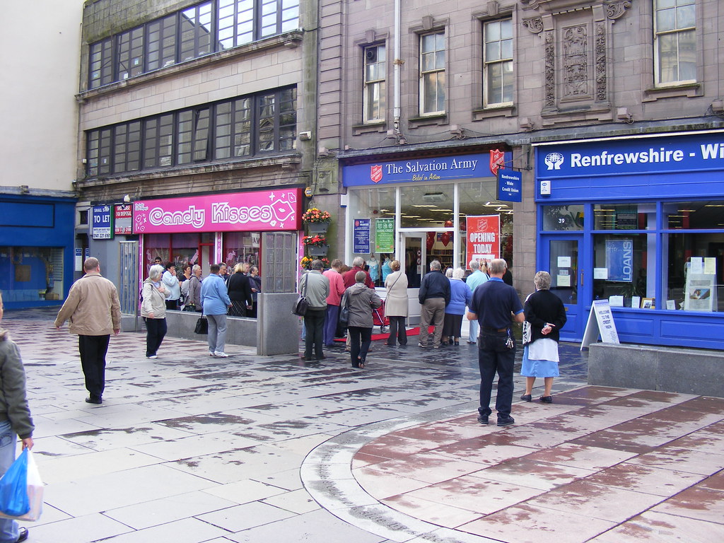 opening ceremony salvation army charity shop paisley high … Flickr