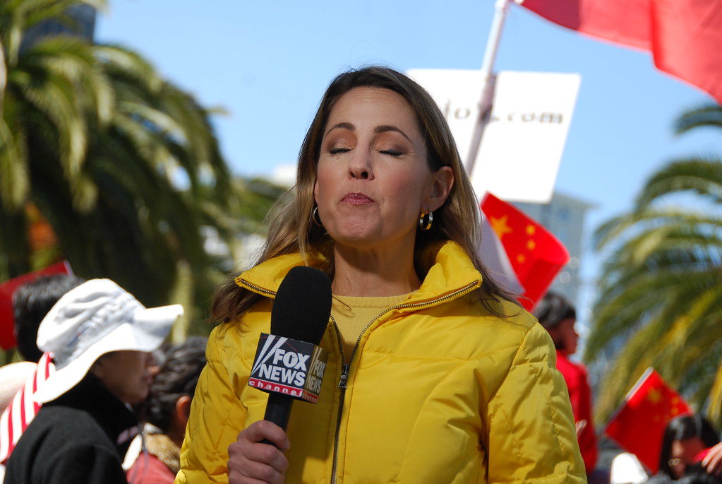 Fox News "reporter" Claudia Cowan San Francisco Olympic … Flickr