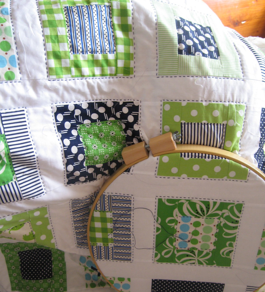 Lewis' Quilt New quilt for my nephew. All fabric from Amit… Flickr