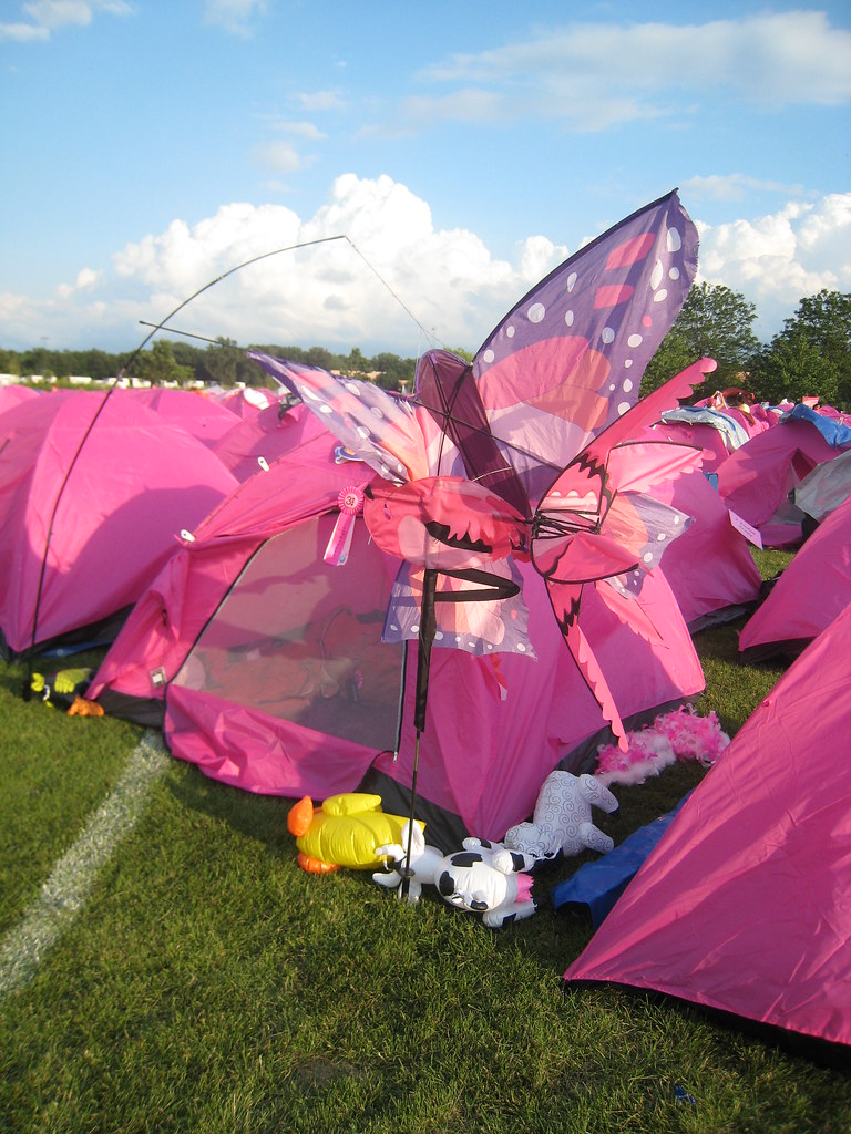 Camp Decorated Tents One of the Tent Decorating Contest w… Flickr
