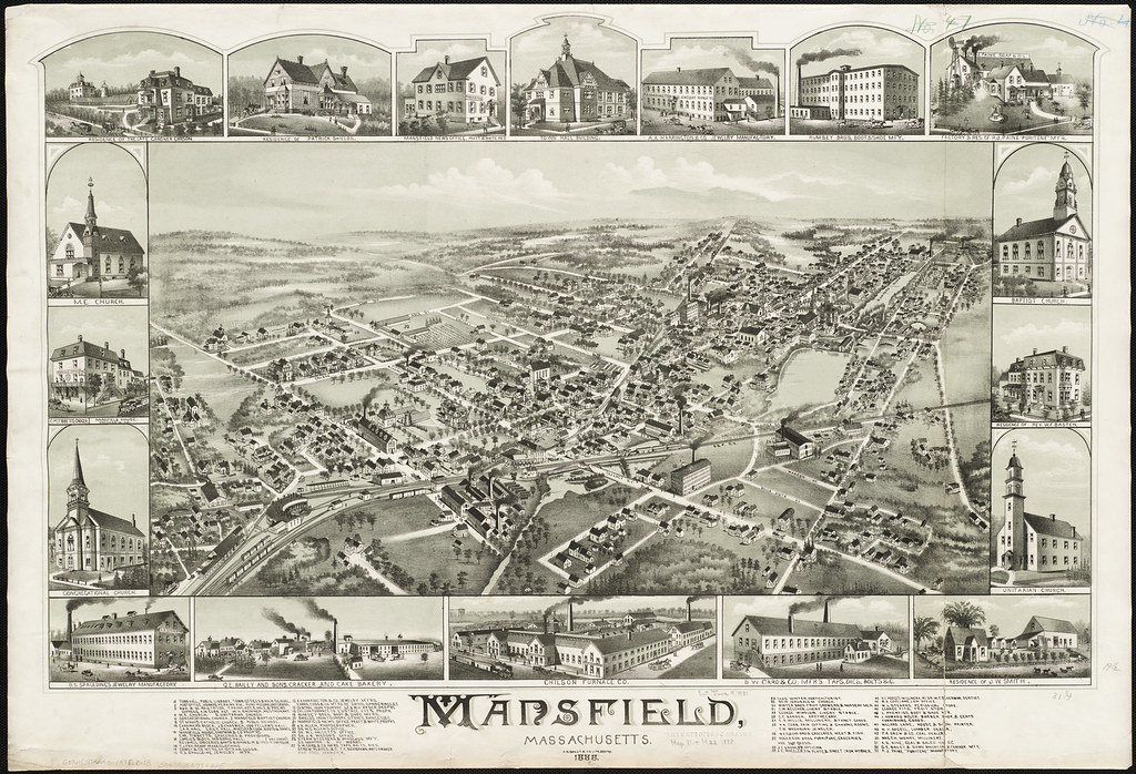 Mansfield, Massachusetts Zoom into this map at maps.bpl.or… Flickr