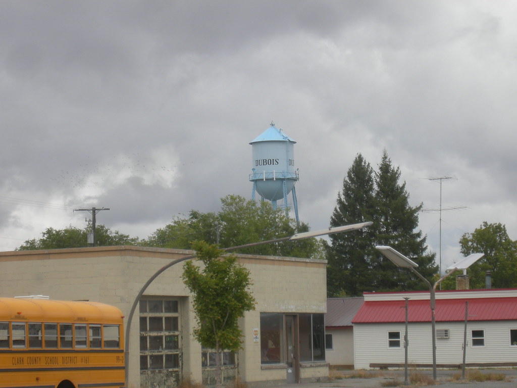 Dubois, Idaho The Main Street was very quiet when I was th… Flickr