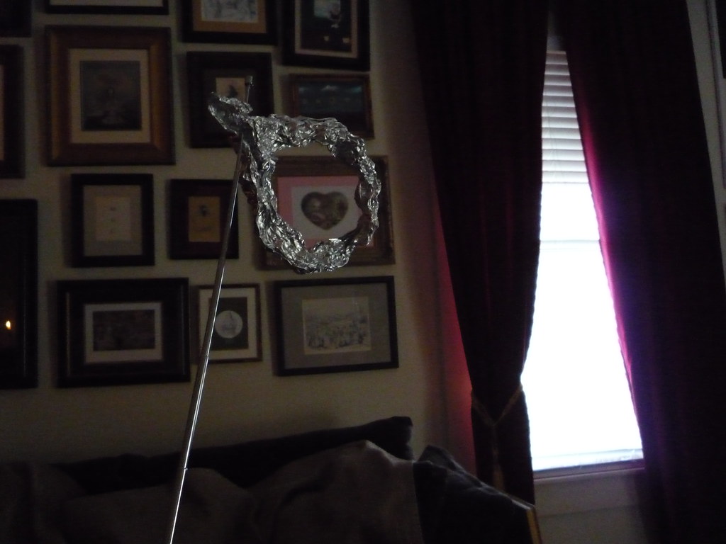 TV Antenna Booster Tin foil Mrs. Gardenisto Flickr