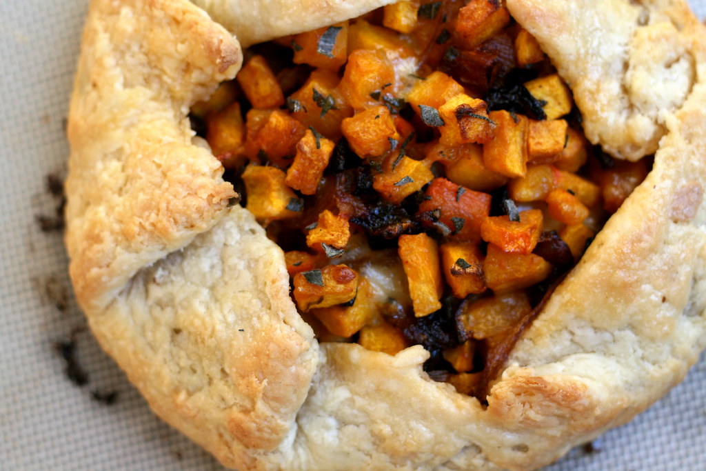 Butternut Squash & Caramelized Onion Galette Recipe at The… Flickr