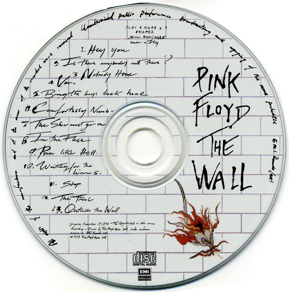 Pink Floyd The Wall CD 2 Dave Smith Flickr