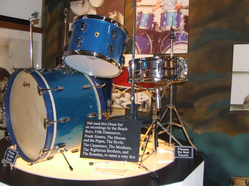 Hal Blaines Drum Kit Studio musicians in LA became know as… Flickr