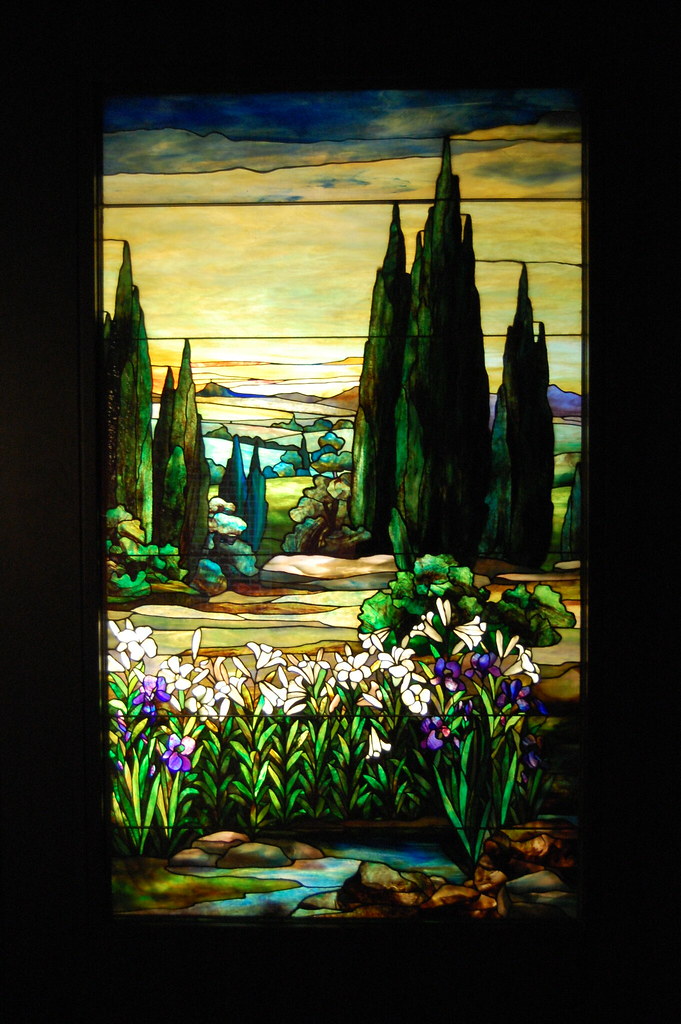 Tiffany Glass At the Stained Glass Museum in Chicago Lil Rose Flickr