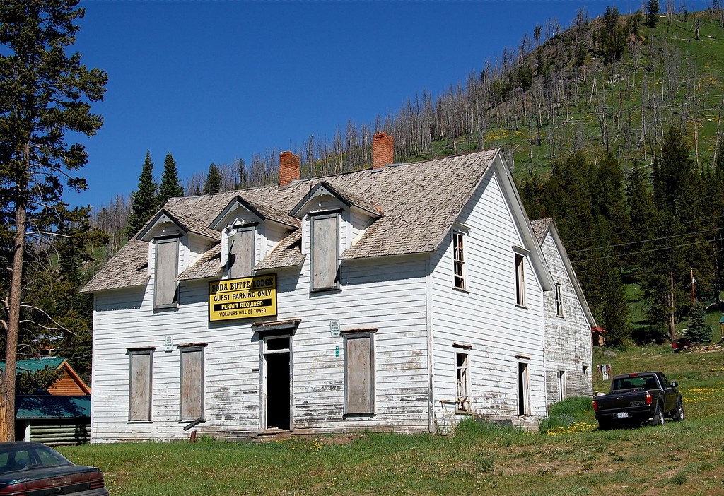 The White House, Cooke City, Montana (MT) This building se… Flickr