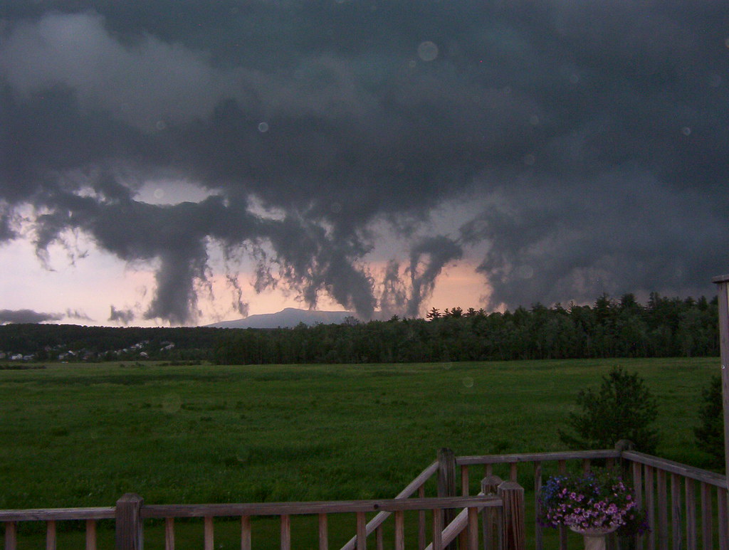 A series of scud clouds WCAX Weather Flickr
