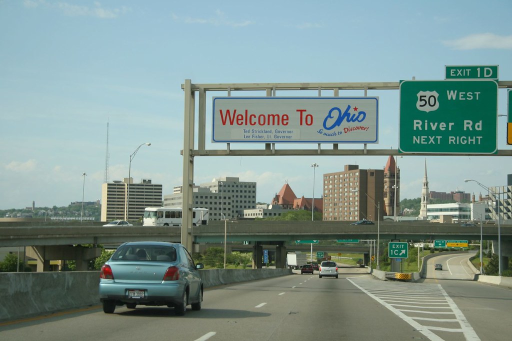 To Ohio Sign; Downtown Cincinnati, OH; on I75; 05… Flickr