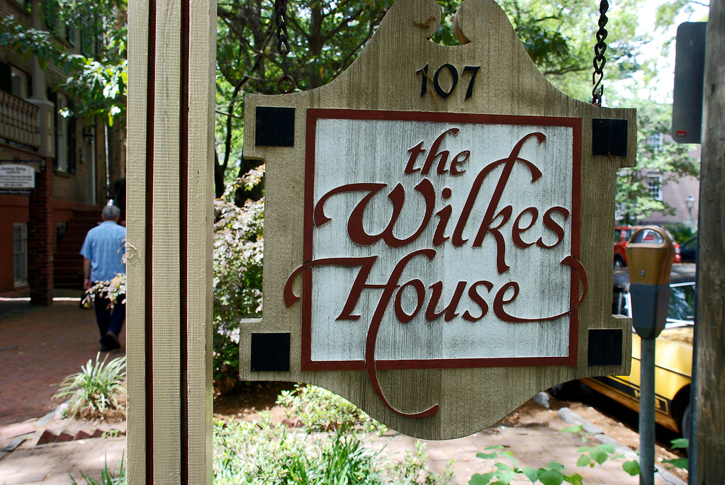 wilkes house savannah, GREAT southern food. Karan Jain