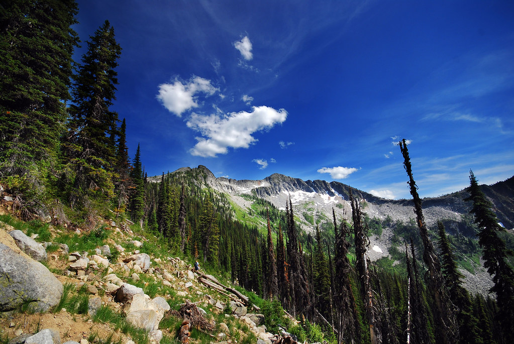 Ymir Mountain & Bowl, Whitewater, Nelson, BC The summit is… Flickr