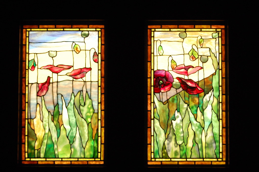 Tiffany Glass At the Stained Glass Museum in Chicago Lil Rose Flickr