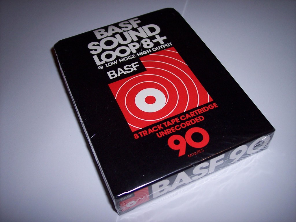 8Track Cartridge (Blank BASF) This one is staying *in* … Flickr
