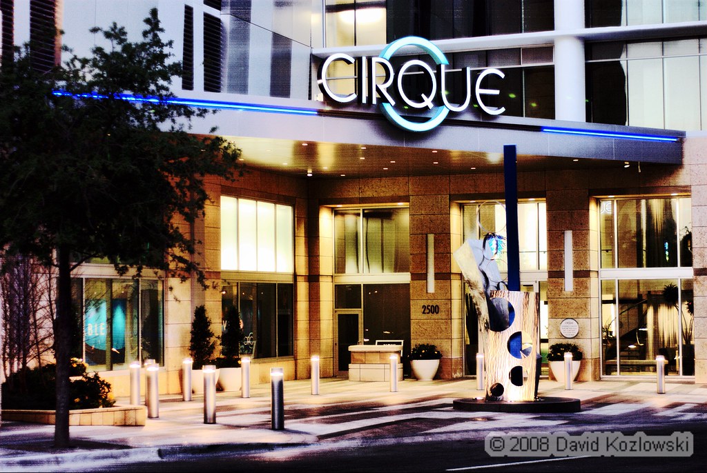 Cirque Luxury Apartments Dallas Texas Sculpture Sign Sculp… Flickr
