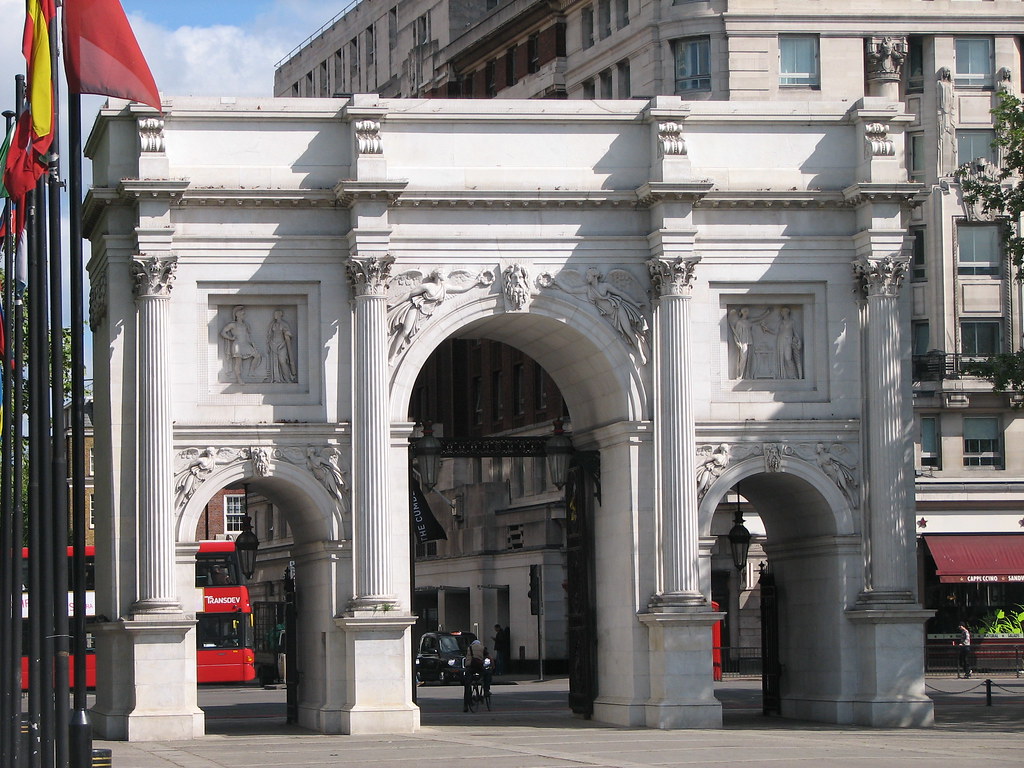 Marble Arch, London Marble Arch is a white Carrara marble … Flickr