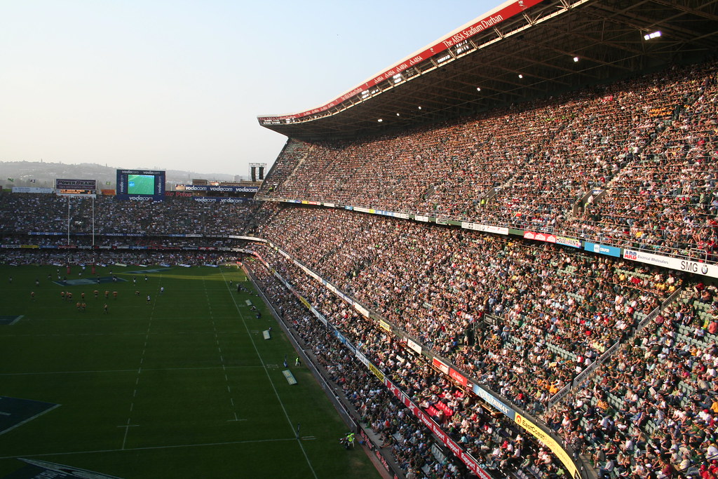 Springbok faithful at Kings Park Stadium Vaughanoblapski! Flickr