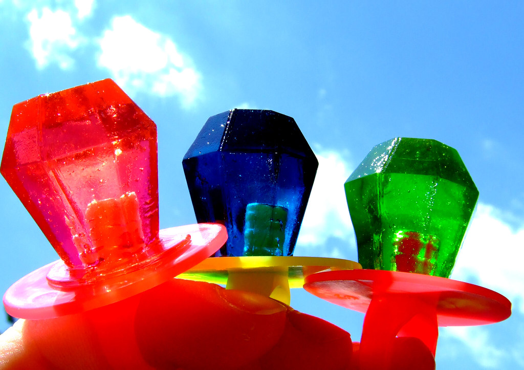 ring pops © All Rights Reserved stacie Flickr