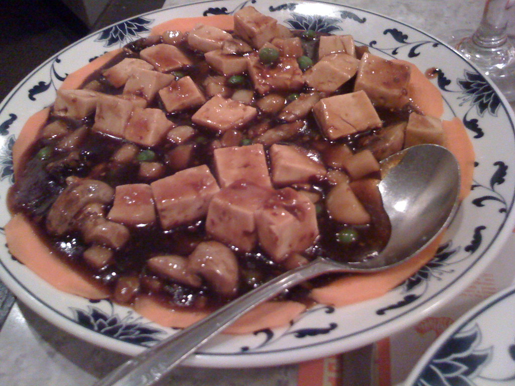 Bean Curd Szechuan Style Bean Curd Szechuan style, I think… Flickr