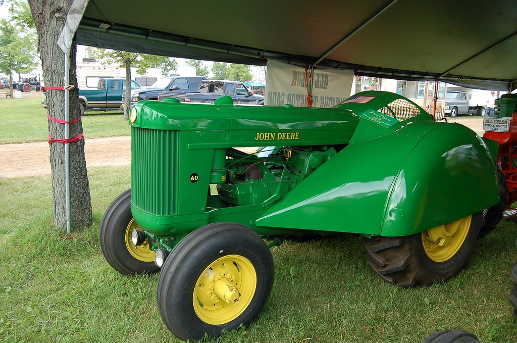 John Deere AO tractor 004 N Taken at the 2008 Michigan Ste… Flickr